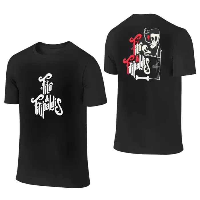 Fitos Fitipaldis Band T-shirt d'été Streetwear pour hommes et femmes, T-shirt en coton Hip Hop, haut