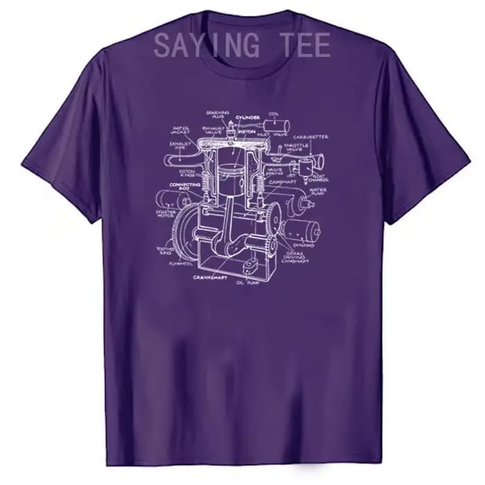 T-shirt graphique Carguy pour hommes