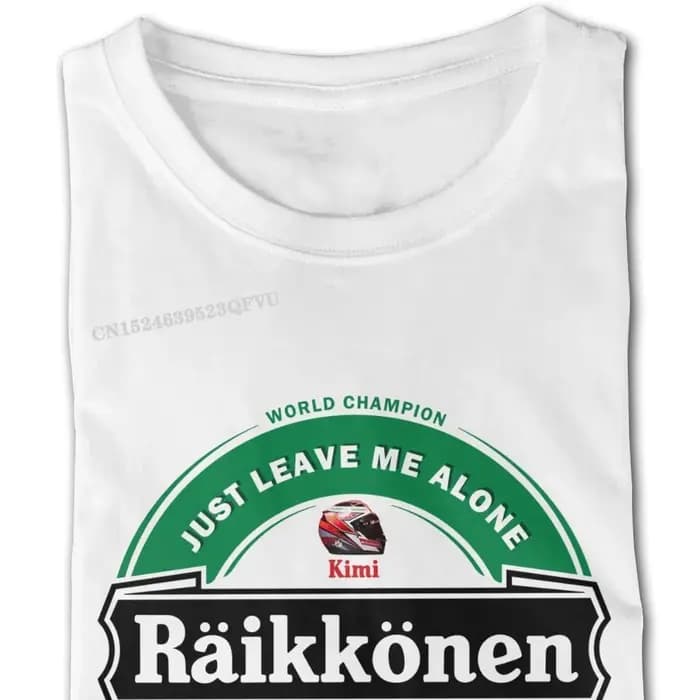 Kimi Raikkonen – t-shirt surdimensionné pour hommes et femmes