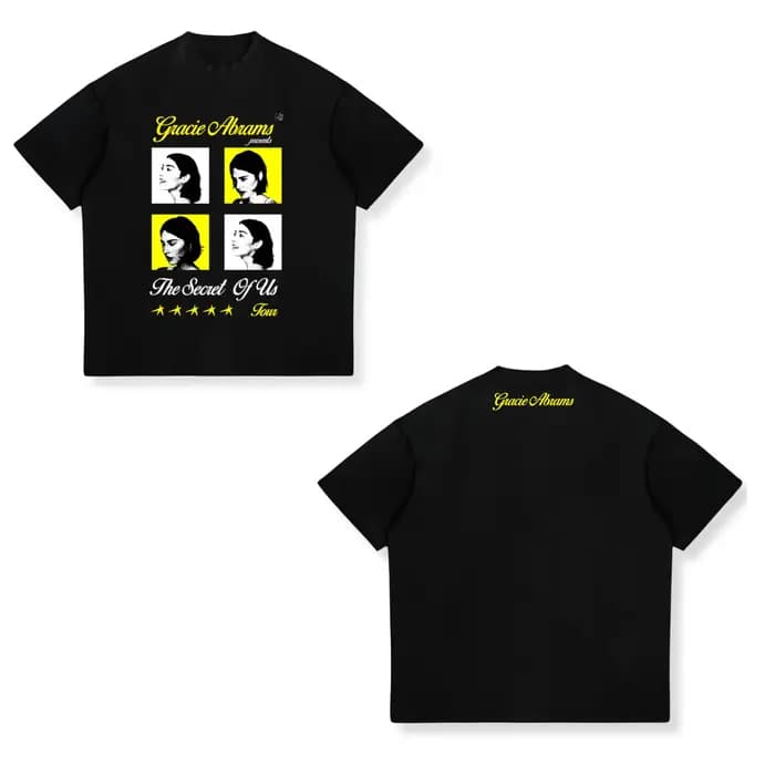 Gracie Abrams The Secret of Us Tour 2024 T-shirts graphiques pour hommes et femmes