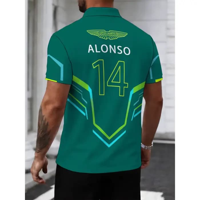 Polo pour homme de l'équipe Aston Martin Racing