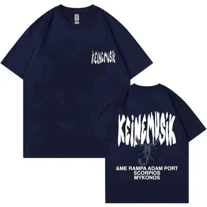 Été Keinemusik X Pacha graphique t-shirt hommes femmes Hip Hop mode Vintage T-shirts
