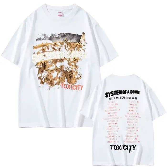 T-shirt Punk Rock pour hommes et femmes