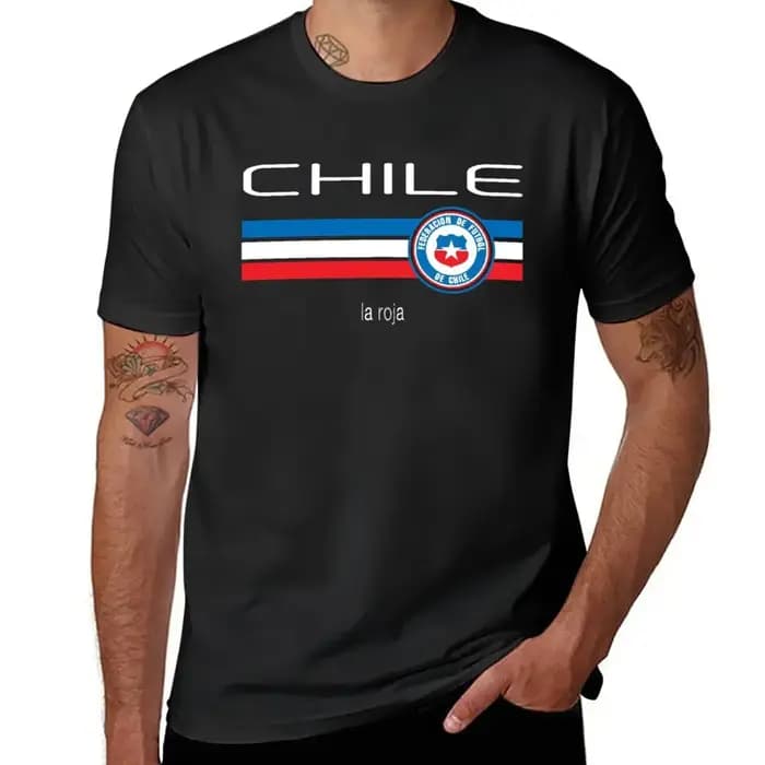 T-Shirt à Col Rond en Coton pour Homme