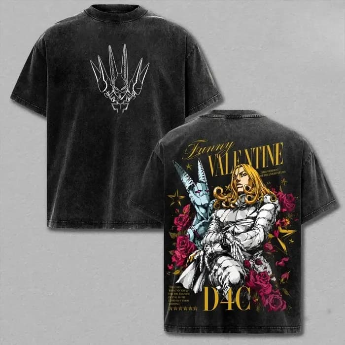 T-shirt Manga Kira Yoshikage JoJo's Bizarre Adventure pour Homme