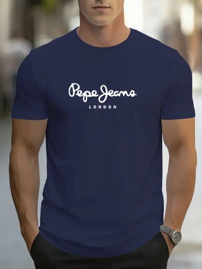 T-Shirt avec Logo Pepe-Jeans-London