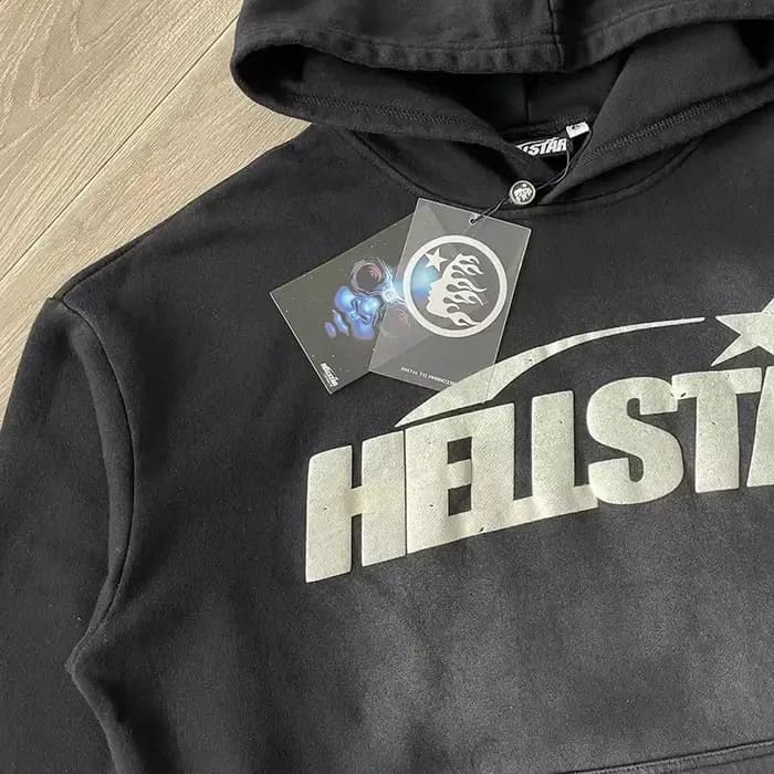 Sweat à capuche HS Uniform Big Logo Wash Water Heavy Industry