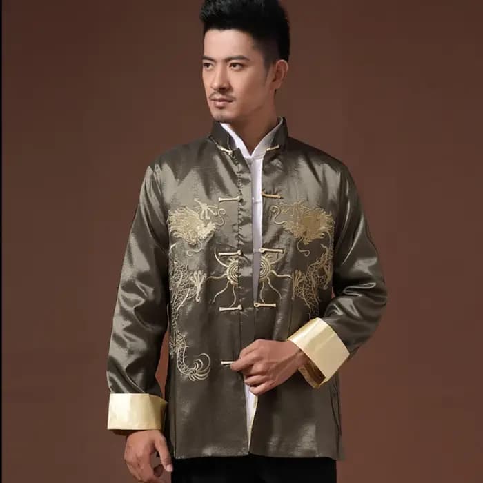 Veste à manches longues imprimée Phoenix pour hommes