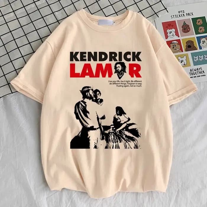 Kendrick Lamar Lammar chemise femmes 80s streetwear