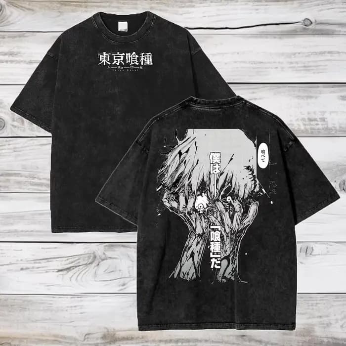 Tokyo Ghost Ken Kaneki T-shirt Manga graphique