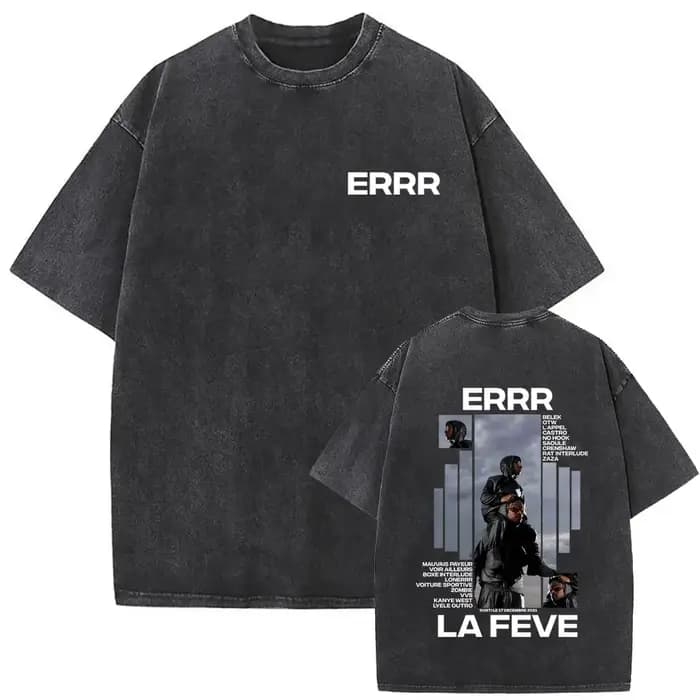 Rappeur Tiakola Bdlm Album graphique lavé Vintage T-shirt hommes femmes Hip Hop mode Pop musique