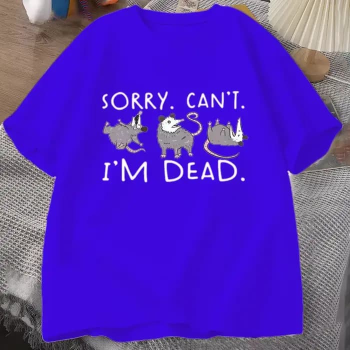 Nouveau Possum T-Shirt pour Opossum amant drôle graphique