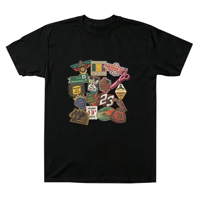 T-shirt Noah Kahan Tracklist imprimé esthétique Y2K pour femmes et hommes, streetwear tendance, en c