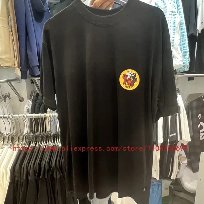T-shirt PATTA 2026SS avec logo poing