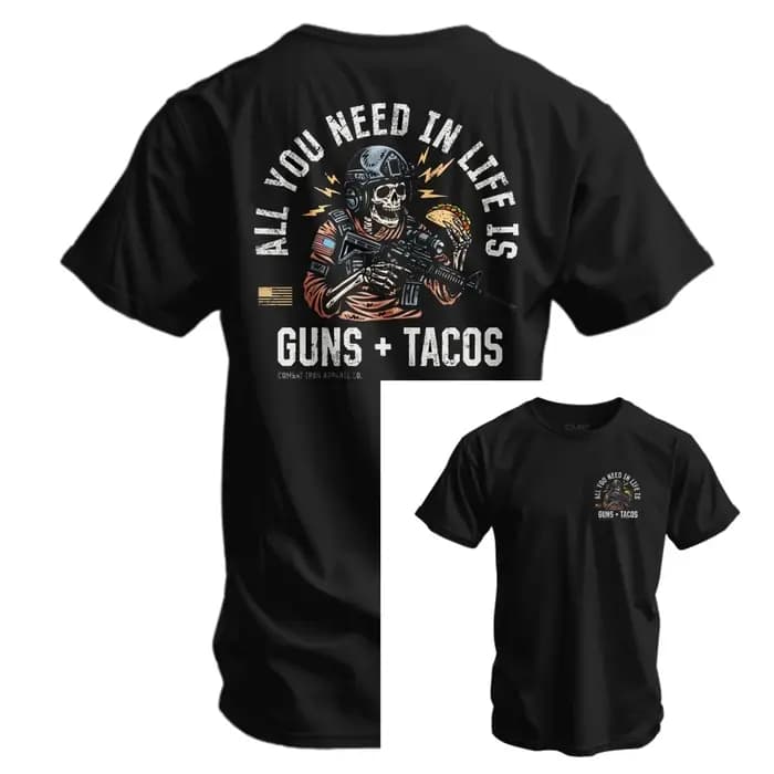 T-shirt pour homme « All You Need in Life Is Tacos »