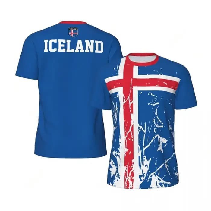 T-shirt de sport à manches courtes imprimé en 3D pour hommes