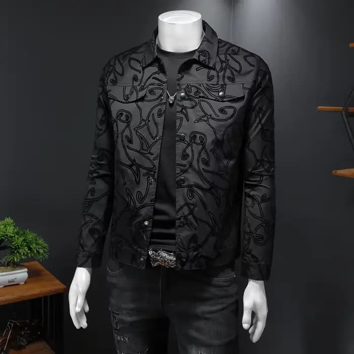 Blouson aviateur flocage de luxe pour hommes