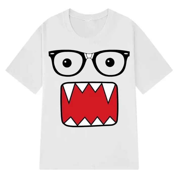 Domo Kun drôle humoristique mode T-Shirts hommes femmes 100% coton