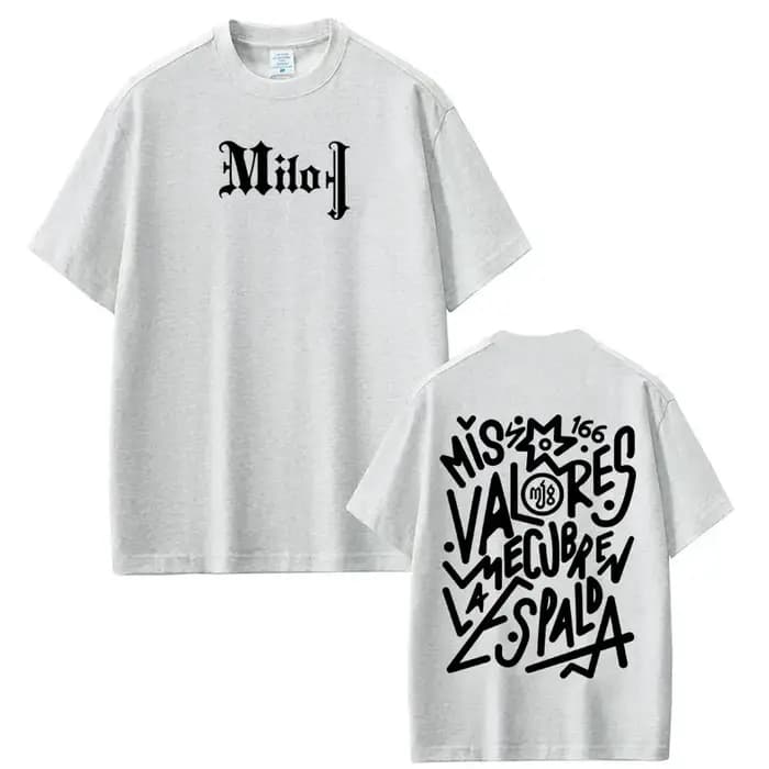 Rappeur Milo J mode graphique T-shirt hommes femmes