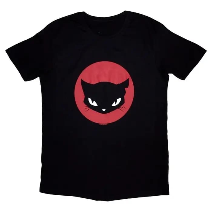 Emily The Strange Halo Logo Band T-Shirt en coton