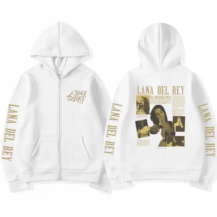 Sweat à capuche rétro Lana Del Rey pour hommes et femmes