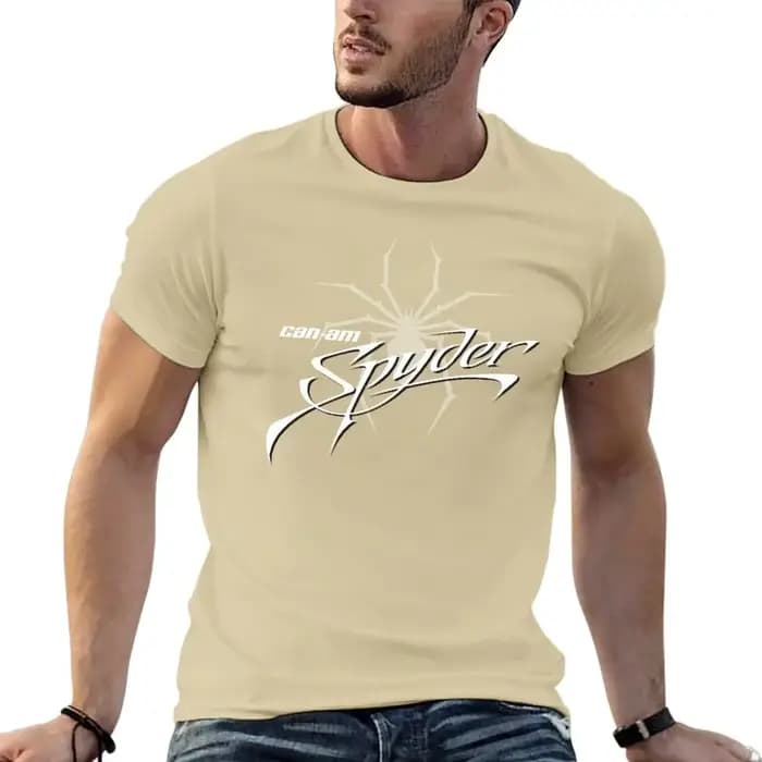 Can Am Spyder T-Shirt personnalisé coutumes t-shirts graphiques pour hommes à séchage rapide