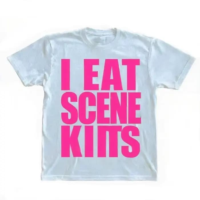T-shirt col rond été ample coton T-shirt hip hop confortable punk lettre imprimer haut décontracté g