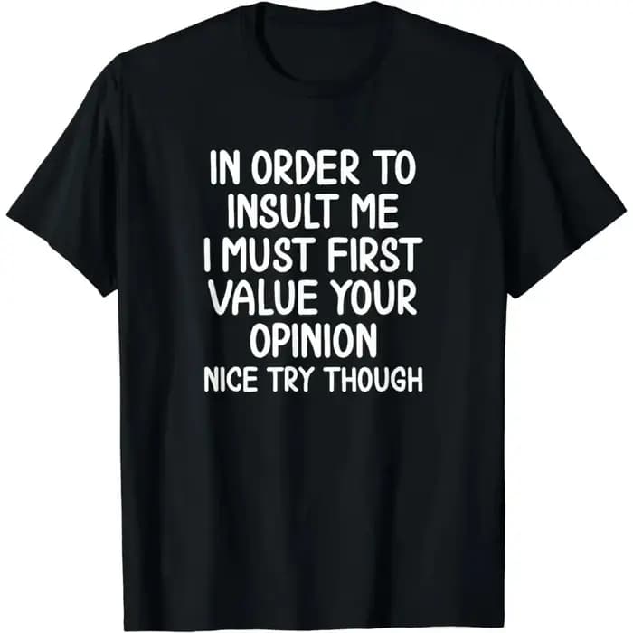T-shirt graphique imprimé personnalisé pour hommes, cadeau drôle, blague, Industries castique, ordre