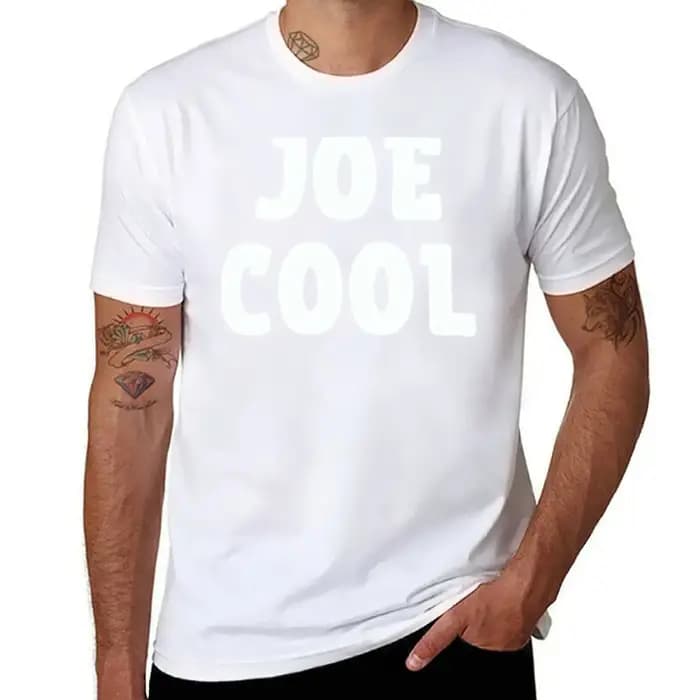 Joe Cool T-Shirt Style urbain Décontracté à manches courtes
