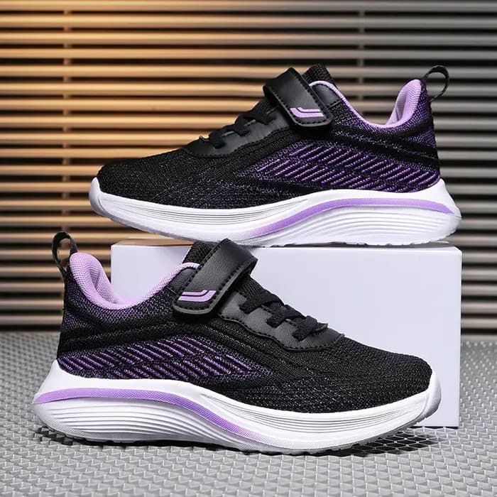 Tricot filles Tenis Sneaker enfants chaussures 4-12 ans léger plate-forme souple