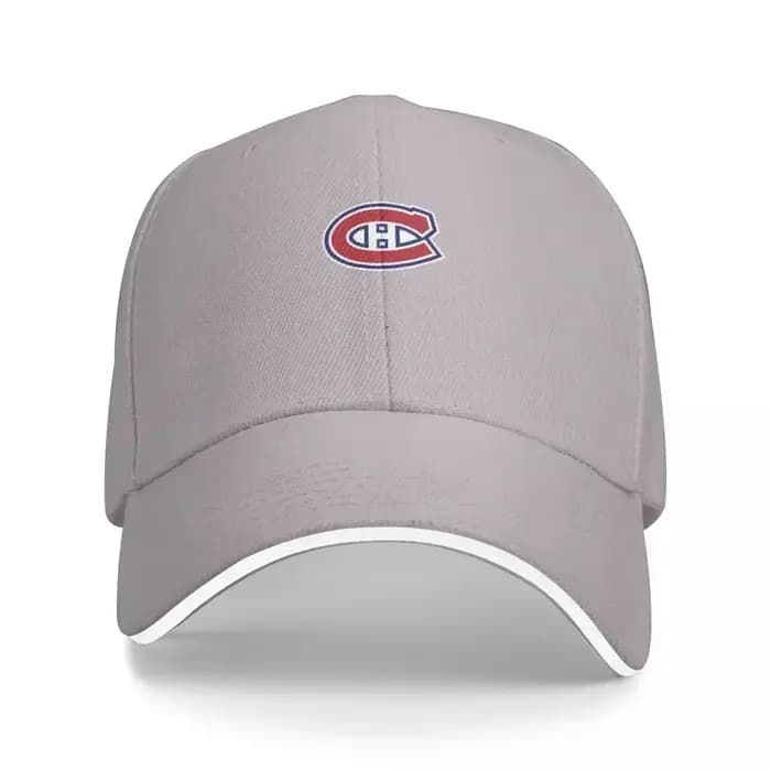 Casquette de Baseball avec logo des canadiens de Montréal