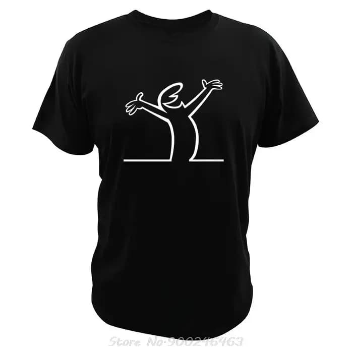 T-shirt manches courtes col rond homme, décontracté, en coton, à la mode