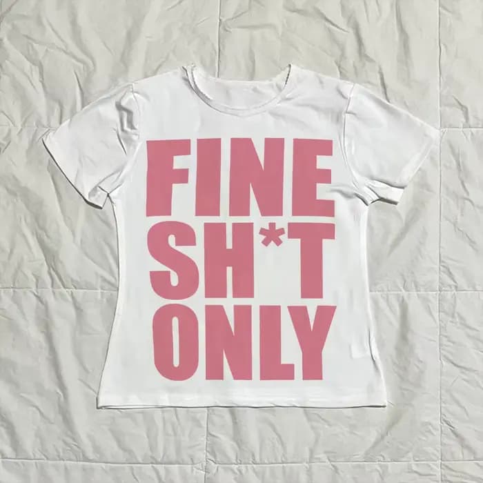 T-shirt Emo Esthétique Sexy Streetwear Décontracté Nouveau Style 2026 Punk Gothique Grunge Imprimé Rétro Manches Courtes Femme