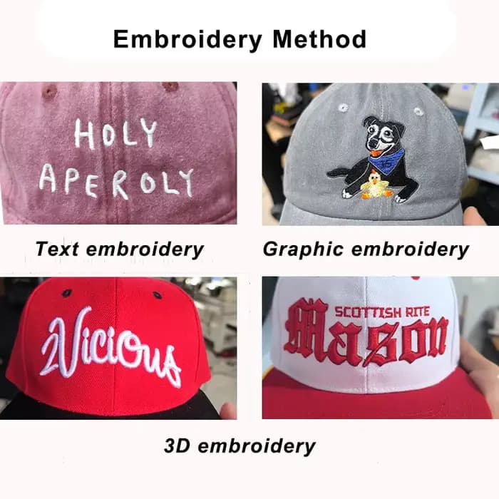 Casquette de Baseball avec Logo Personnalisé pour Homme et Femme