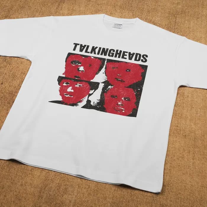 T-Shirt Talking Heads Remain In Light 80S Rock Band Music Reto