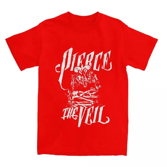 Rock Band Pierce The Veil chemise Merch hommes femmes t-shirts graphiques à manches courtes vêtements grande taille