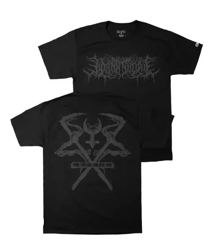 Lorna Shore Tour Global Mercah T-shirt Deadcore Style foncé T-shirt hommes femmes rue Hip Hop coton