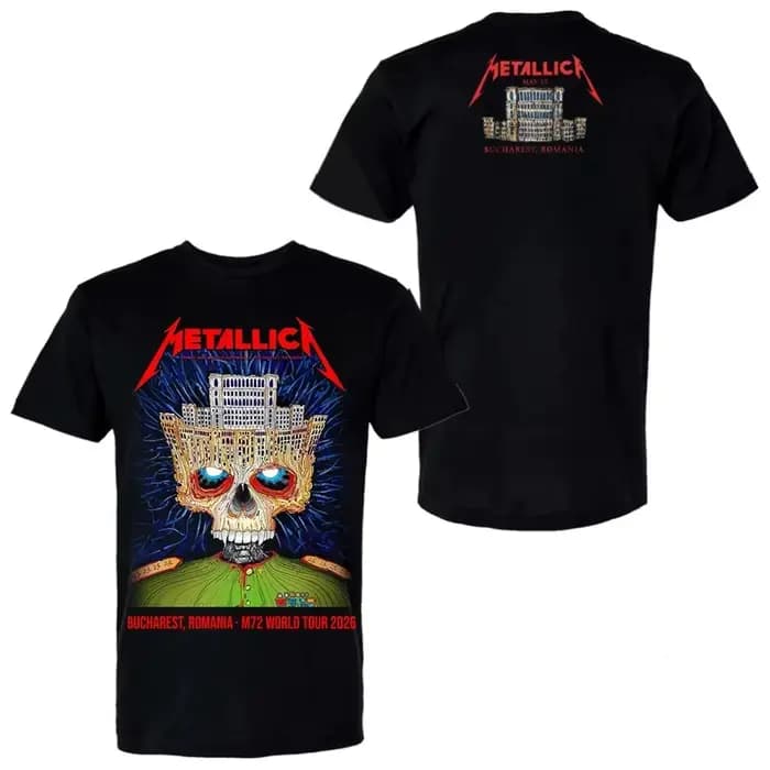T-shirt Metallica M72 World Tour 2026 Merch