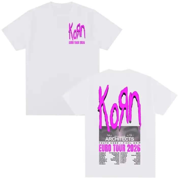 T-shirt Korn Tour Merch