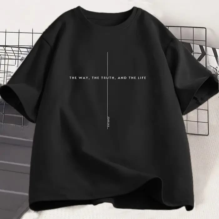 T-shirt John 14:6 Yeshua Jésus est roi Merch