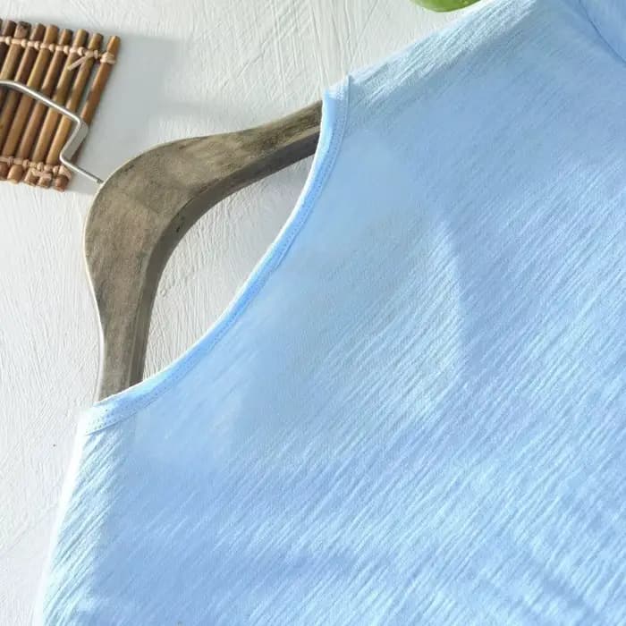 T-Shirt rétro à bords bruts pour hommes