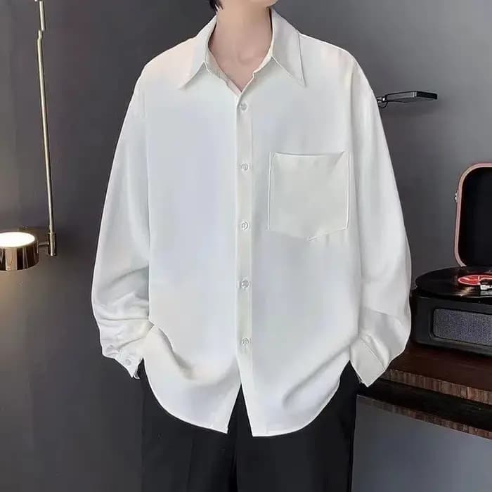 Chemise polyvalente à manches longues pour hommes
