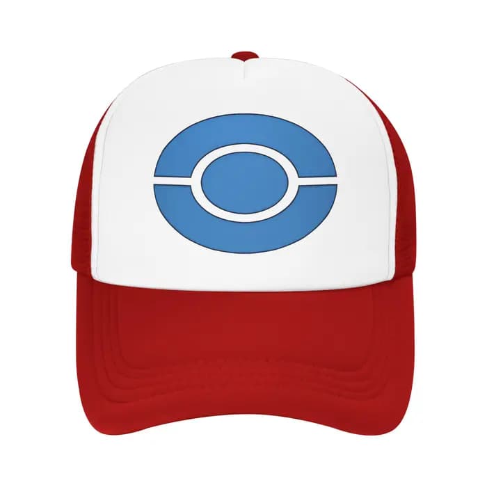 Casquette de baseball Ash Ketchum pour homme et femme, chapeaux latéraux en maille respirante, ajust