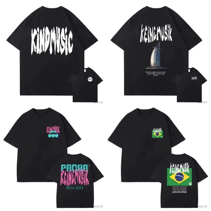 T-shirt imprimé Keinemusik X Pacha pour homme