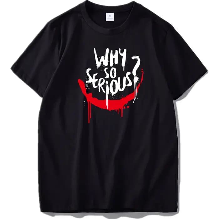 Joker – t-shirt manches courtes noir