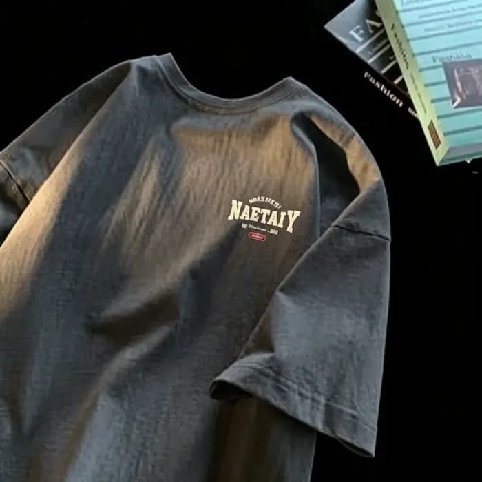 T-shirt décontracté en coton pour hommes et femmes