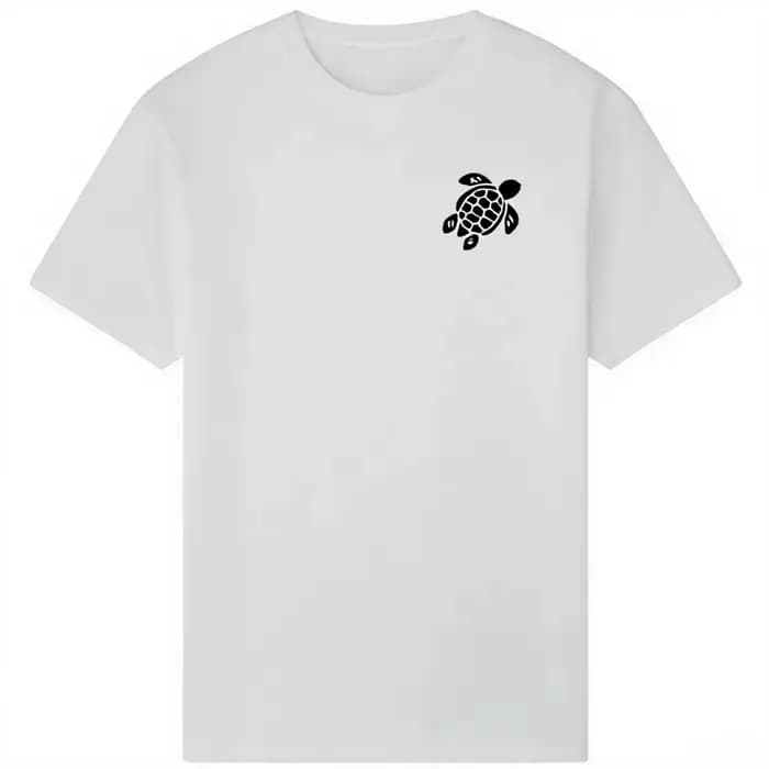 T-shirt d'été en coton pour femmes, haut de qualité Y2K, col rond, ample et confortable, à la mode,
