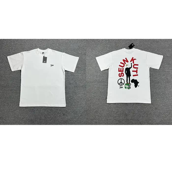 Nouveau T-shirt Patta 2026 avec imprimé lettres