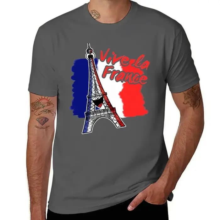 T-shirt drôle de la Fête de la Bastille du 14 juillet