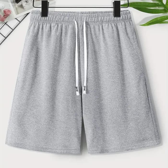 Short pour homme en coton style streetwear Y2K couleur unie pour été et quatre saisons confort urbain large choix de tailles